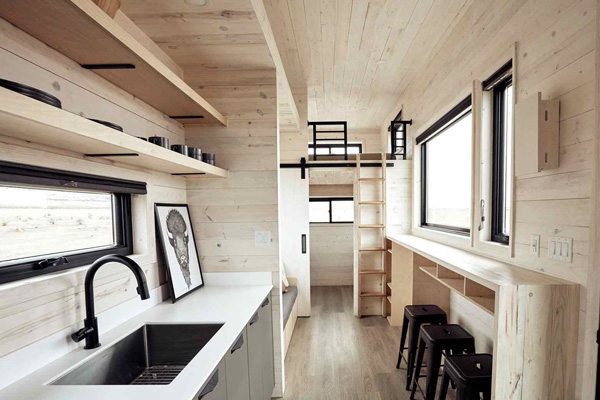 Tiny House Life in Mckinney from a Shell Kit